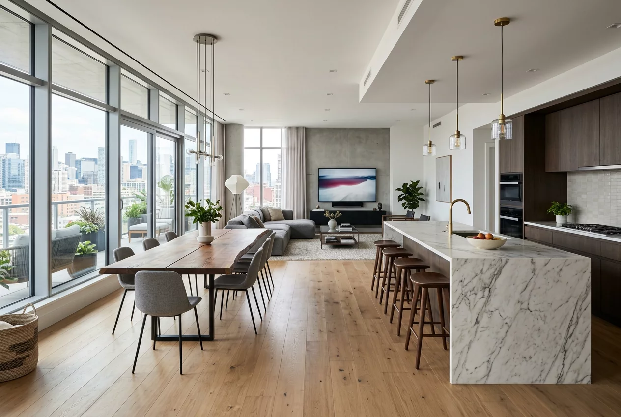 Furniture Zones vs. Walking Paths